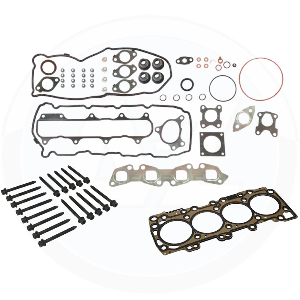 For Nissan Navara 2.5 Diesel D40 YD25 engine head gasket bolts set kit 2010-2016