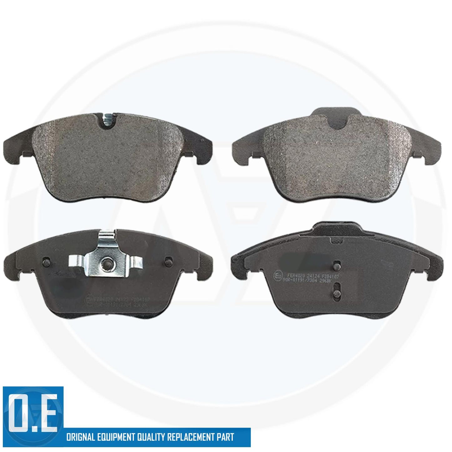 FOR JAGUAR S-TYPE XF XJ XK FRONT PREMIUM OE QUALITY BRAKE PADS C2C27290 C2C35612