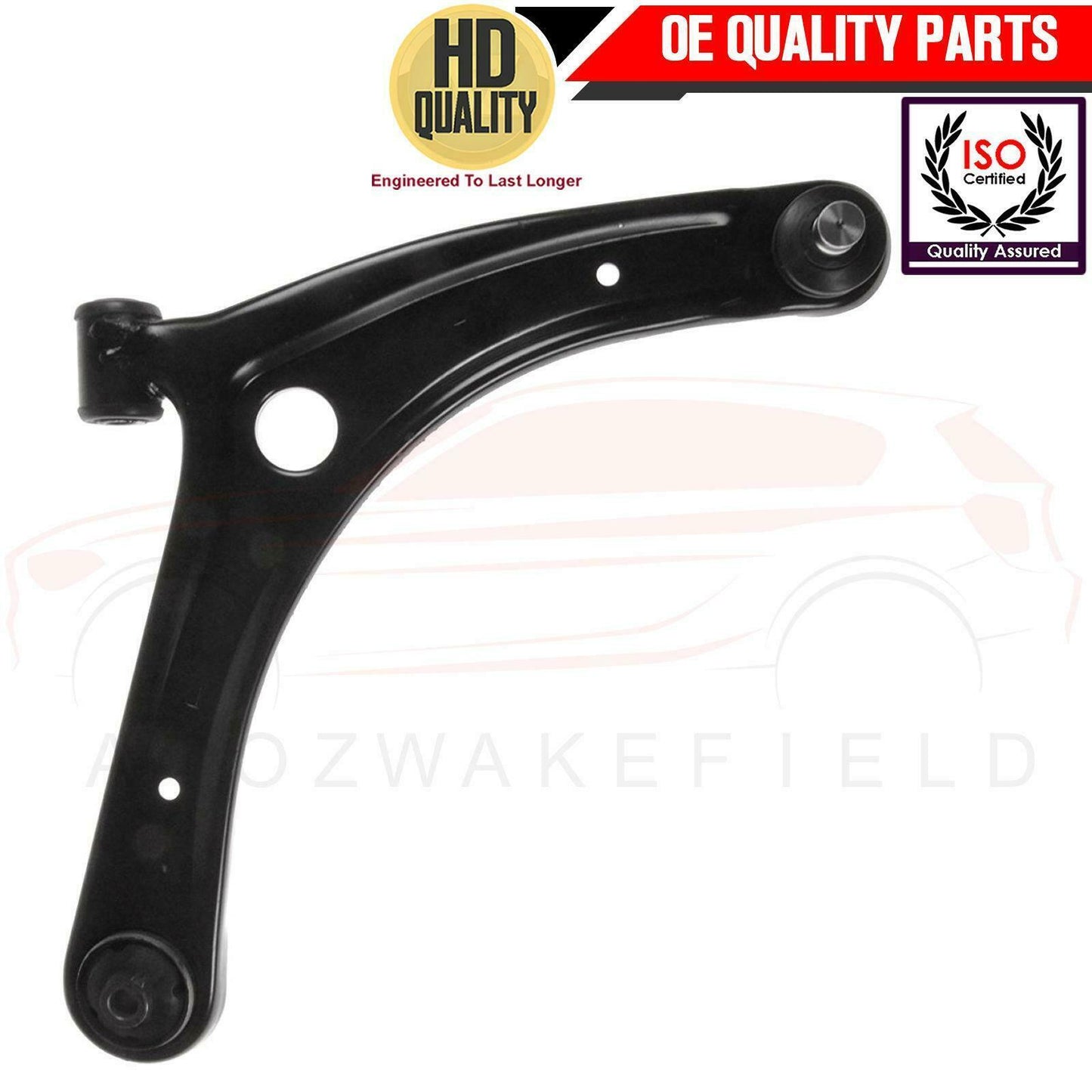 Jeep Compass Patriot front suspension lower wishbone arm bush ball joint left