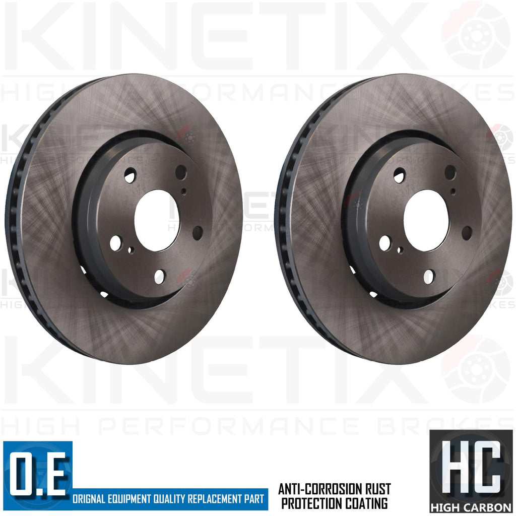 FOR TOYOTA ALPHARD VELLFIRE (H2) 2008-2014 FRONT BRAKE DISCS PAIR 296mm X 28mm