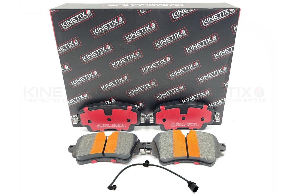FOR AUDI A4 A5 A6 A7 A8 Q5 Q7 PERFORMANCE REAR BRAKE PADS & SENSOR