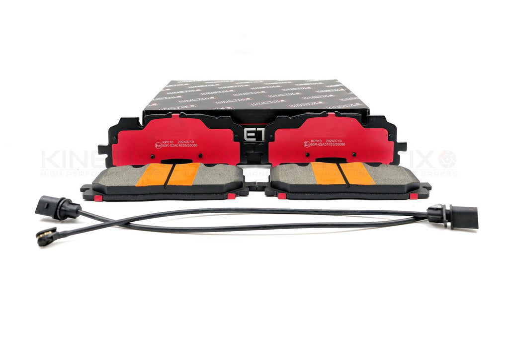 FOR AUDI A7 A8 Q5 Q7 Q8 KINETIX PERFORMANCE FRONT BRAKE PADS & WEAR SENSOR WIRES