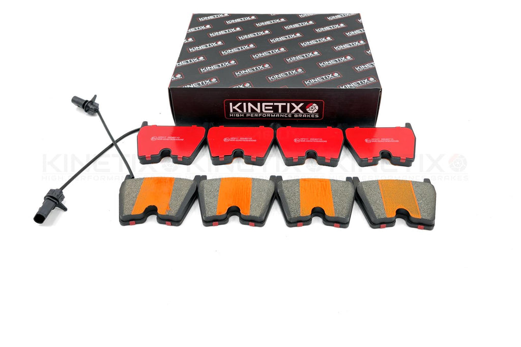 FOR AUDI RS4 RS5 RS6 R8 B7 B8 C5 PERFORMANCE FRONT BRAKE PADS *8 POT*