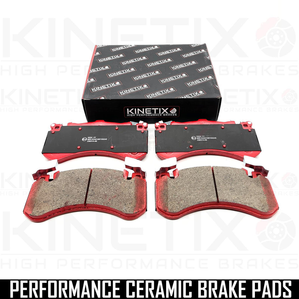 FOR AUDI S6 S7 A8 W12 S8 KINETIX PERFORMANCE FRONT BRAKE PADS SET