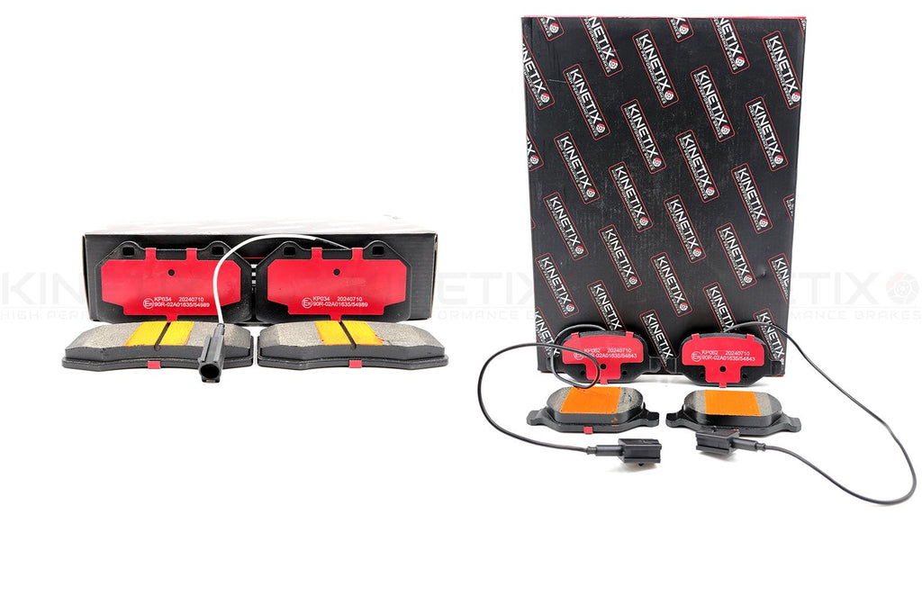 FOR ABARTH 500 595 695 COMPETIZIONE RACING FRONT REAR BRAKE PADS SET