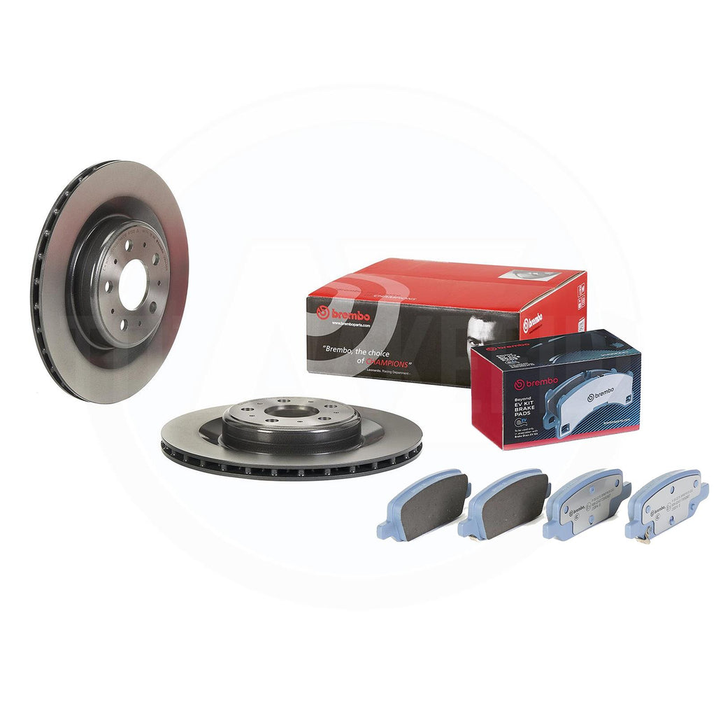 FOR TESLA MODEL Y 2021- BREMBO REAR BRAKE DISCS PADS 118863200B 335mm X 20mm