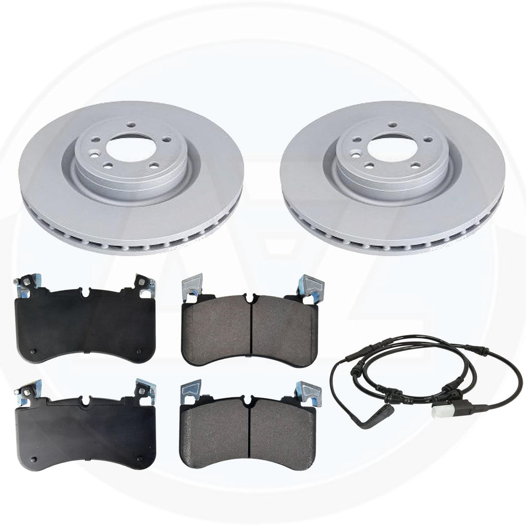 FOR LAND ROVER DEFENDER D240 D250 D300 P300 SD4 FRONT BRAKE DISCS PADS 363mm