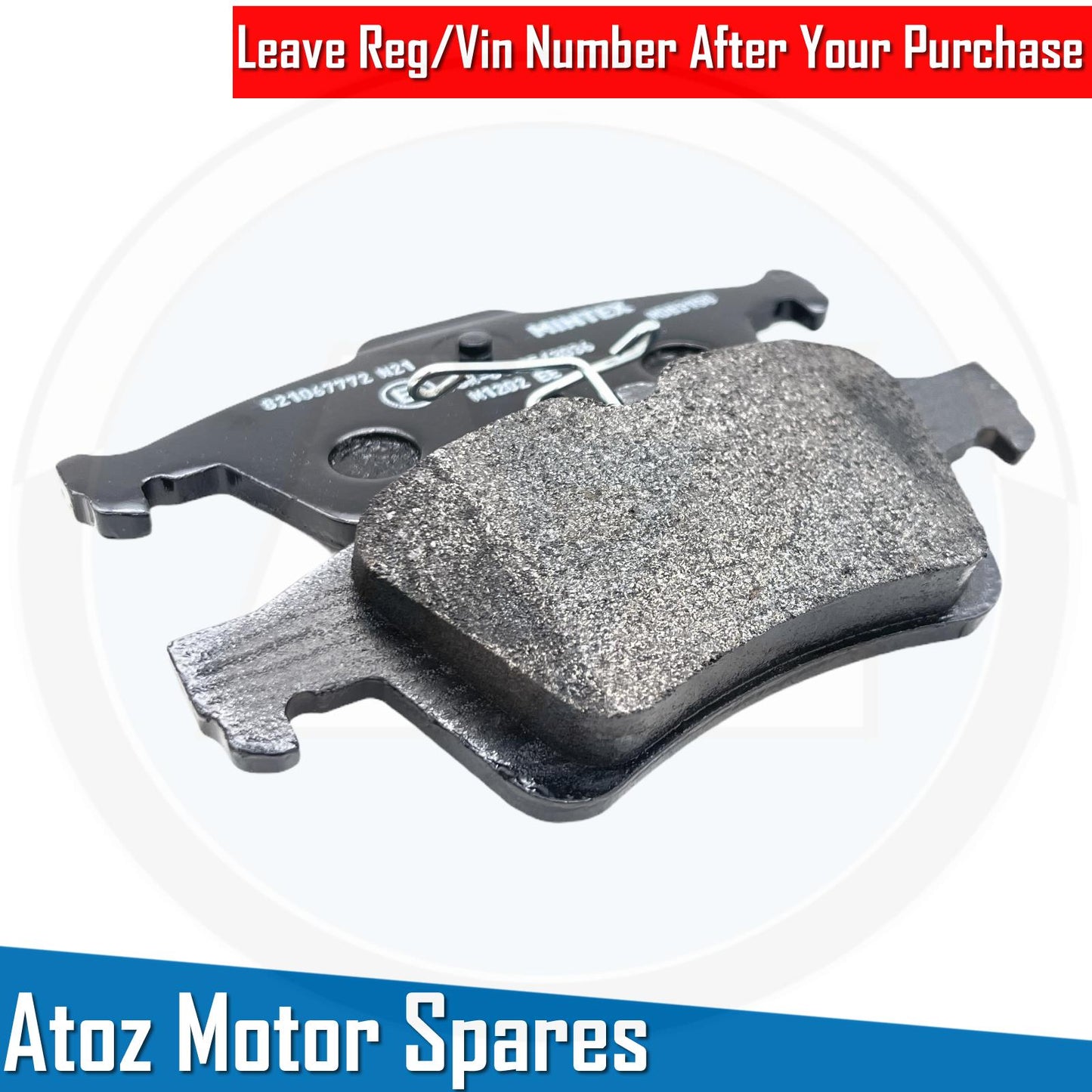 FOR FORD FOCUS 2.3 RS MK3 OEM QUALITY MINTEX REAR BRAKE PADS SET