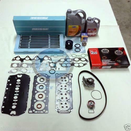 MLS HEAD GASKET SET BOLTS WATER PUMP THERMOSTAT TIMING kit FILTER COOLANT OIL F