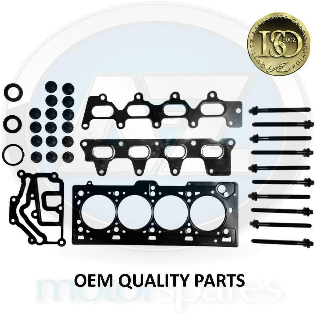 MLS HEAD GASKET BOLTS SET RENAULT CLIO LAGUNA MEGANE SCENIC 1.4 1.6 16V K4M K4J
