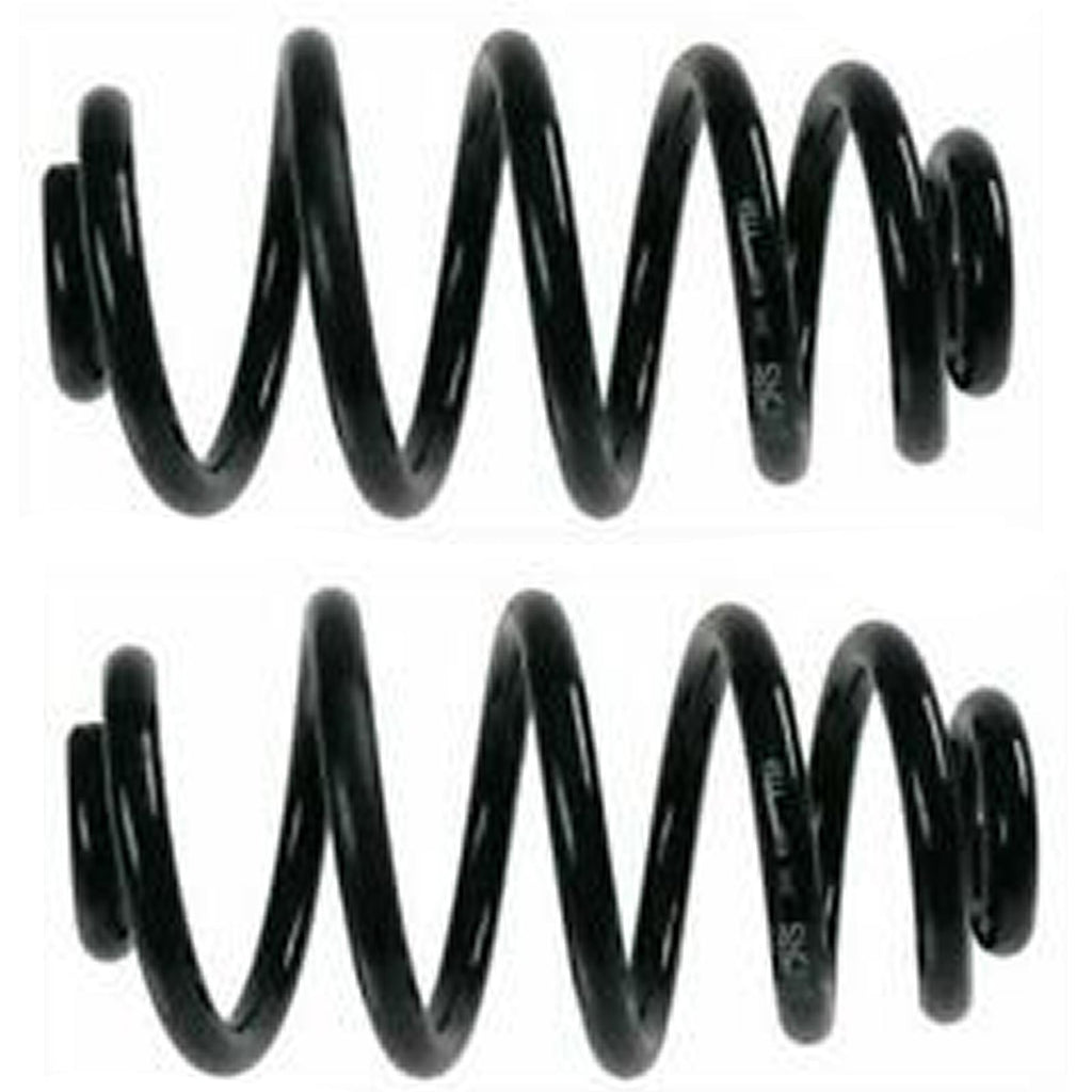 FOR VW BEETLE GOLF JETTA REAR AXLE COIL SPRINGS PAIR BRAND NEW HEAVY DUTY