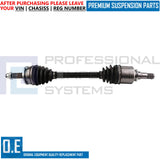 FOR TOYOTA AVENSIS 08-18 FRONT AXLE LEFT LH DRIVE SHAFT DRIVESHAFT BRAND NEW