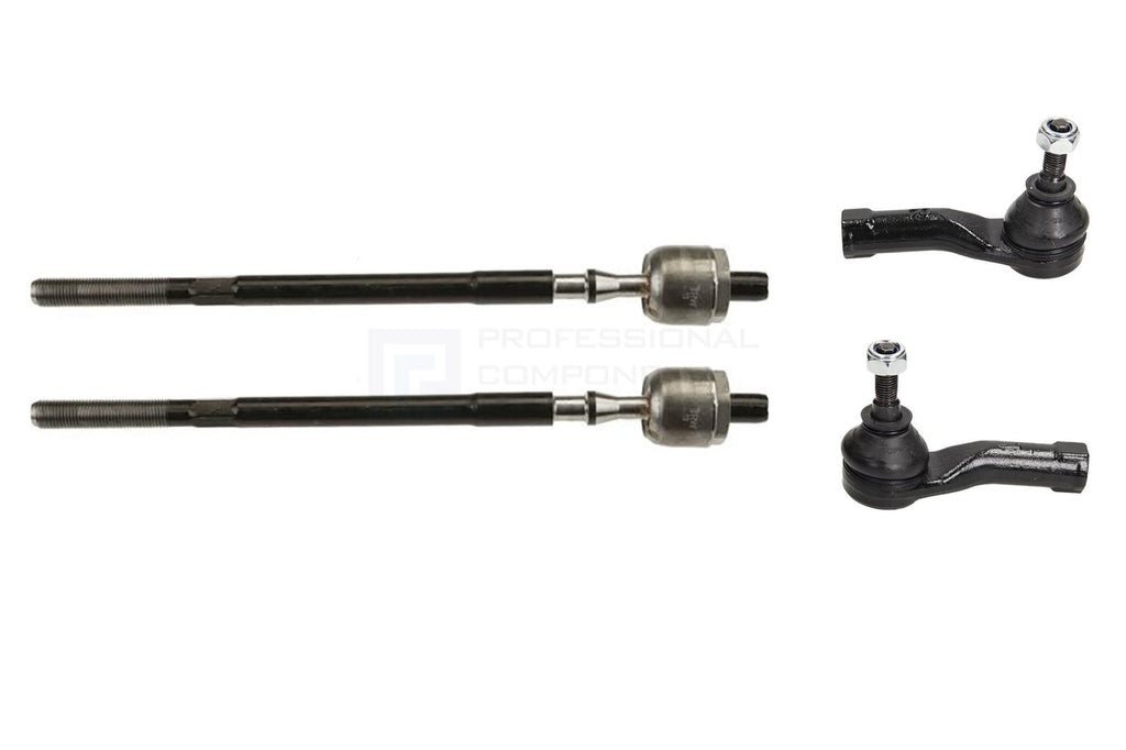 FOR RENAULT CLIO SPORT 172 182 FRONT INNER OUTER STEERING RACK TRACK ROD ENDS