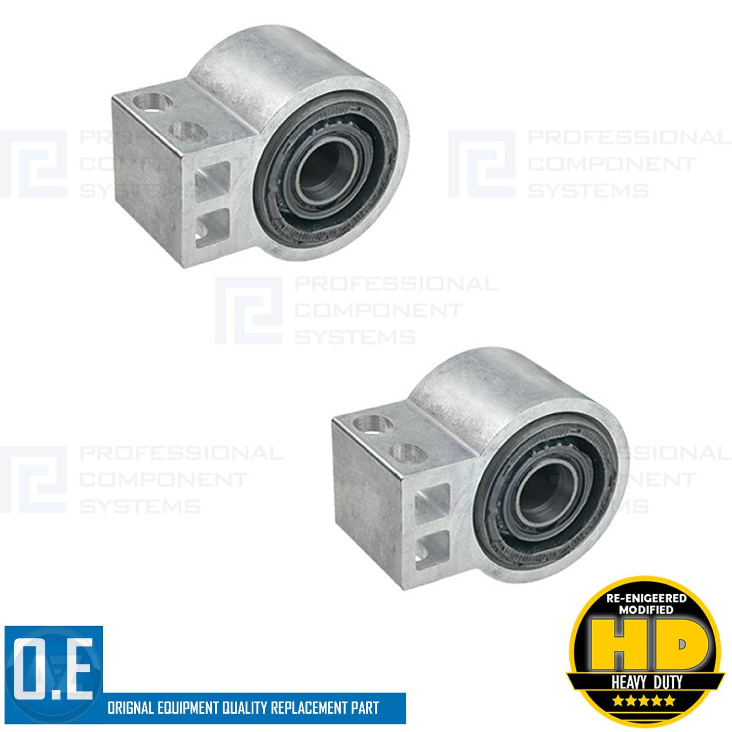 FOR VAUXHALL ASTRA J 09- MK6 FRONT LOWER TRACK CONTROL WISHBONE ARM REAR BUSHES