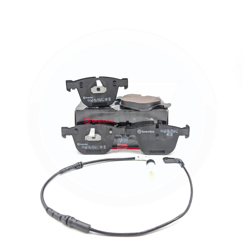 FOR BMW 535d 545i 550i 645Ci 635d M3 M5 M6 BREMBO REAR BRAKE PADS SET SENSOR