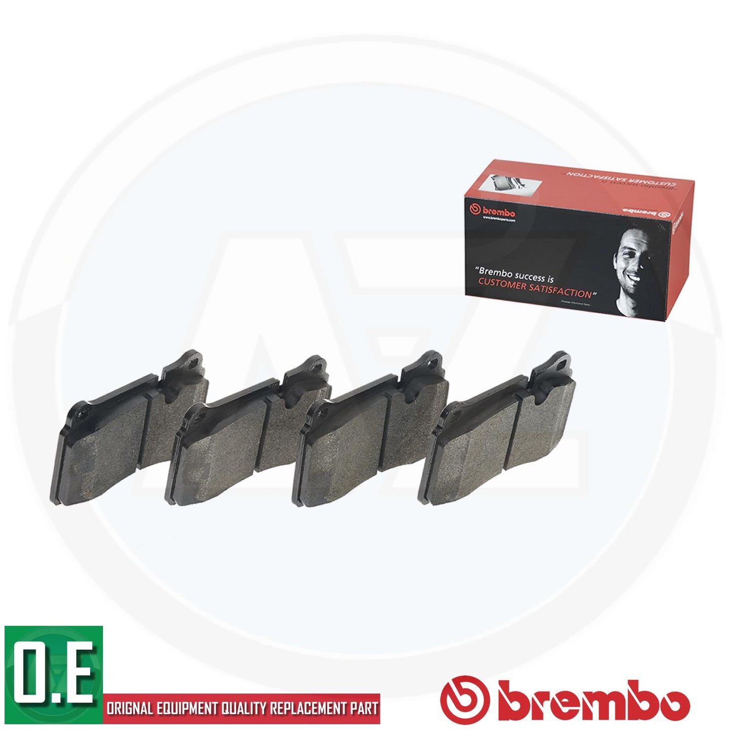 FOR RANGE ROVER SPORT 3.6D 4.2 4.4 2.7D FRONT AXLE BREMBO BRAKE PADS SET
