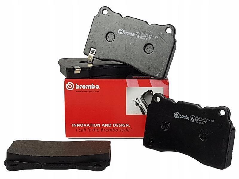 FOR MITSUBISHI LANCER EVO X 10 FQ330 FQ360 FRONT GENUINE BREMBO BRAKE PADS SET