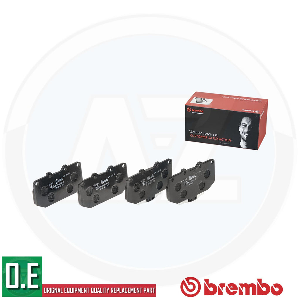 BREMBO GENUINE ORIGINAL BRAKE PADS FRONT AXLE FOR NISSAN SUBARU TOYOTA