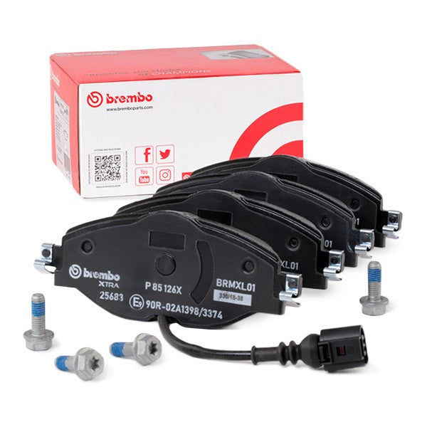 FOR AUDI CUPRA SEAT VW BREMBO XTRA FRONT AXLE BRAKE PADS 8V0698151A 8V0698151B