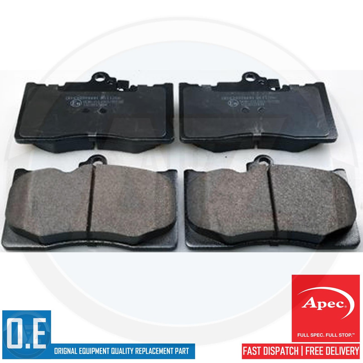 FOR LEXUS GS250 HIGH CARBON FRONT LEFT RIGHT BRAKE DISCS APEC PADS 334mm COATED