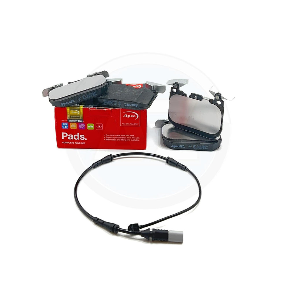 FOR BMW 320d 330d 335d 420d 430d 435d M SPORT APEC FRONT BRAKE PADS WEAR SENSOR