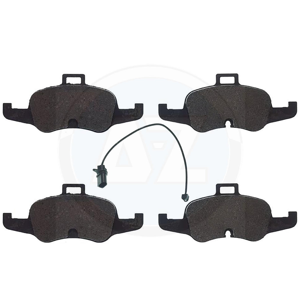 FOR AUDI TT TTS 2014- APEC FRONT BRAKE PADS SET & PAD WEAR WIRE INDICATOR SENSOR