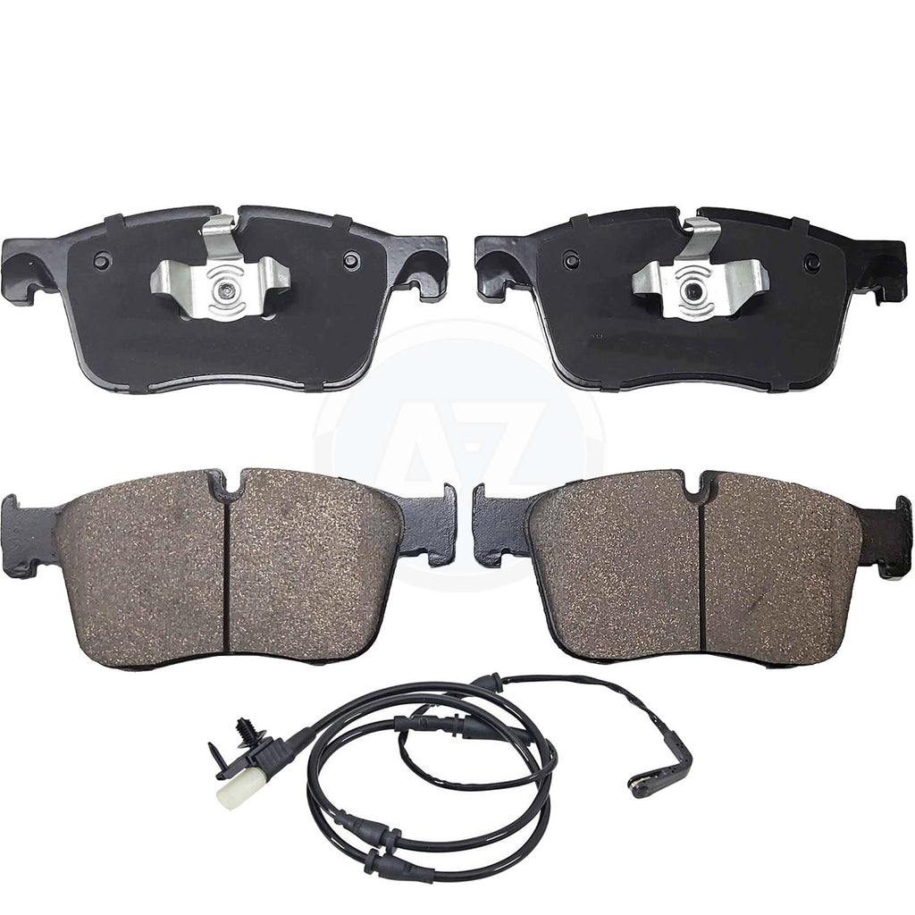 FOR JAGUAR F I PACE XE XF RANGE ROVER VELAR APEC FRONT BRAKE PADS & WEAR SENSOR