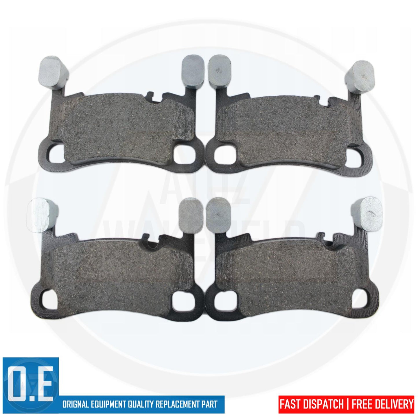 FOR PORSCHE CAYENNE 3.0 (9YA,9YB) 2017- REAR PREMIUM BRAKE PADS SET 9Y0698451