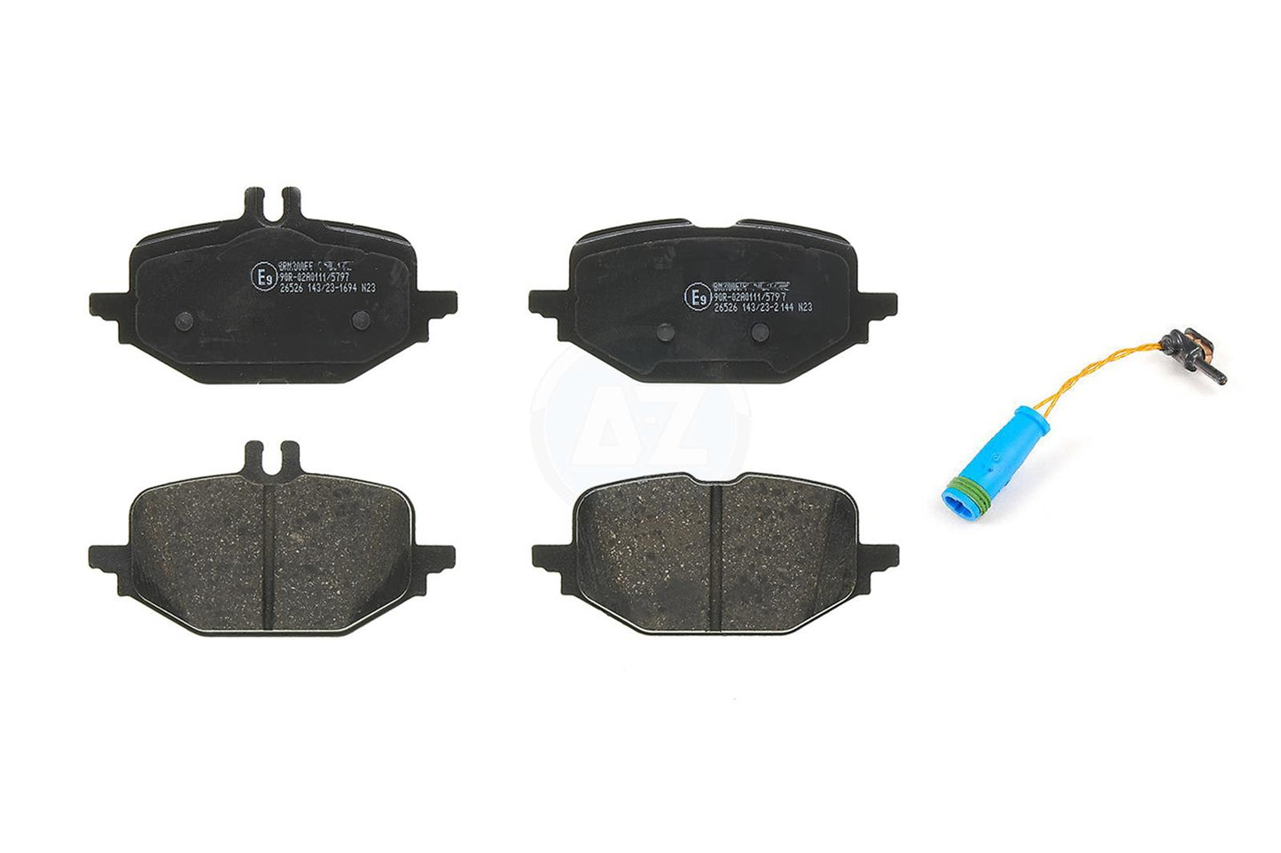 FOR MERCEDES C220d C300d C300de C200 C300 C300e (206) APEC REAR BRAKE PADS