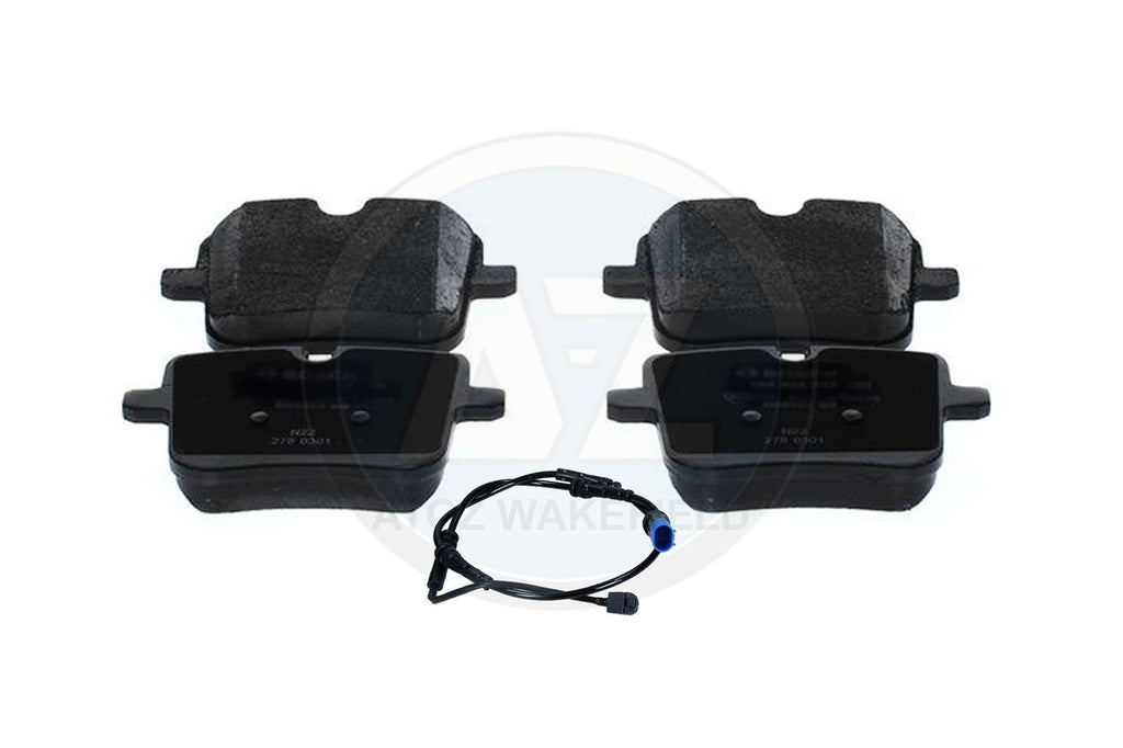 FOR BMW X5M X6M F95 F96 APEC REAR BRAKE PADS & WEAR WIRE SENSOR