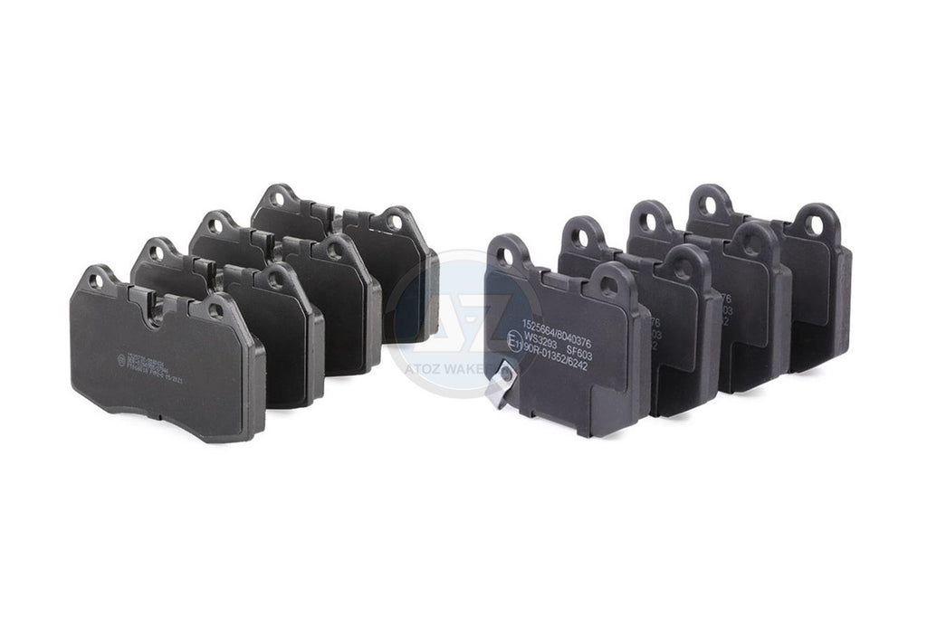 FITS NISSAN SKYLINE R33 R34 GTR 2.6 TURBO FRONT REAR BRAKE PADS SET FR/RR RB26