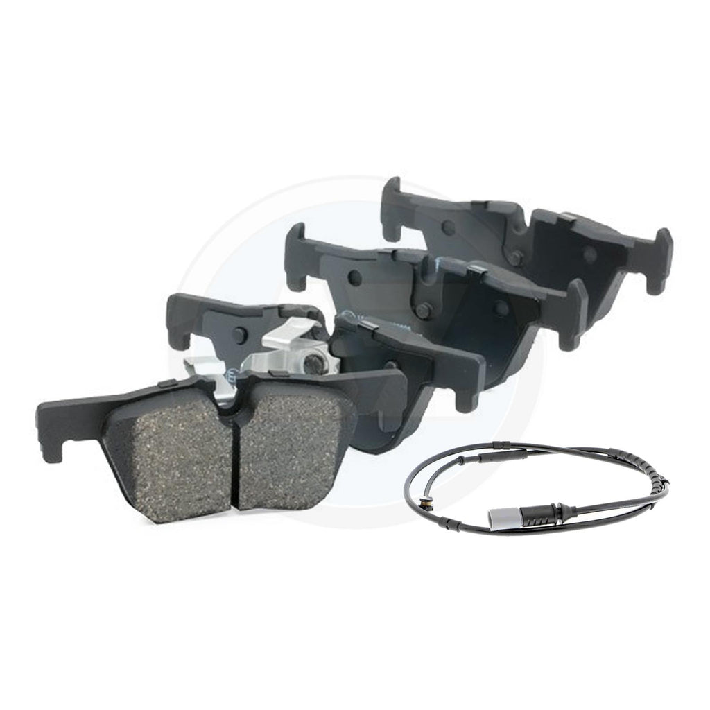 FOR BMW F20 F21 F30 F31 F34 F32 F33 F36 TEXTAR OEM REAR BRAKE PADS & SENSOR WIRE