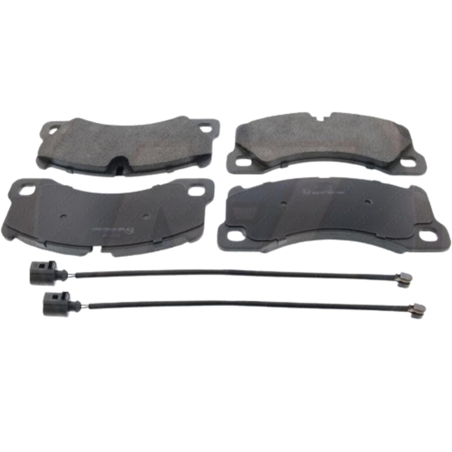 FOR PORSCHE PANAMERA CAYENNE MACAN VW TOUAREG FRONT BRAKE PADS & WIRE SENSORS