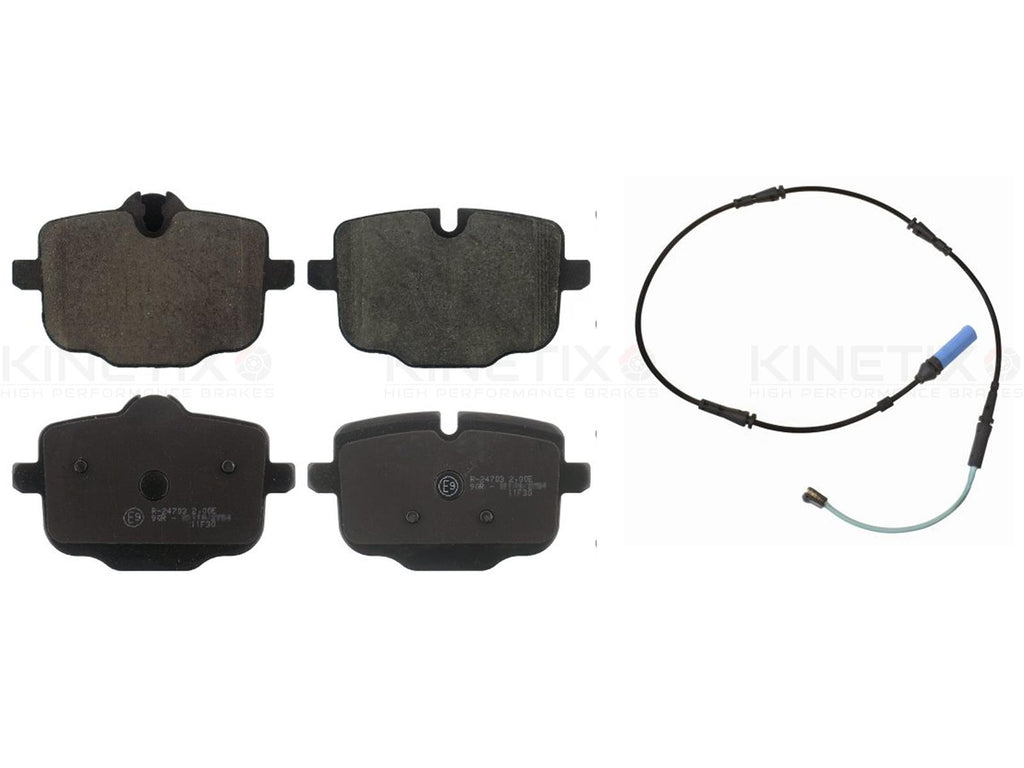 FOR BMW 5/6/7/8 SERIES X3 X4 X5 X6 X7 M2 M3 M4 M5 M6 M8 REAR BRAKE PADS & SENSOR