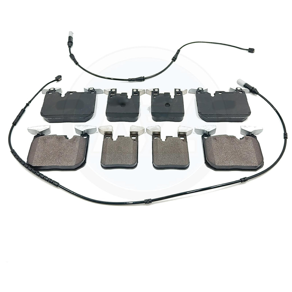 FOR BMW 328i F30 F31 F34 M SPORT FRONT REAR BRAKE PADS WEAR WIRE SENSORS