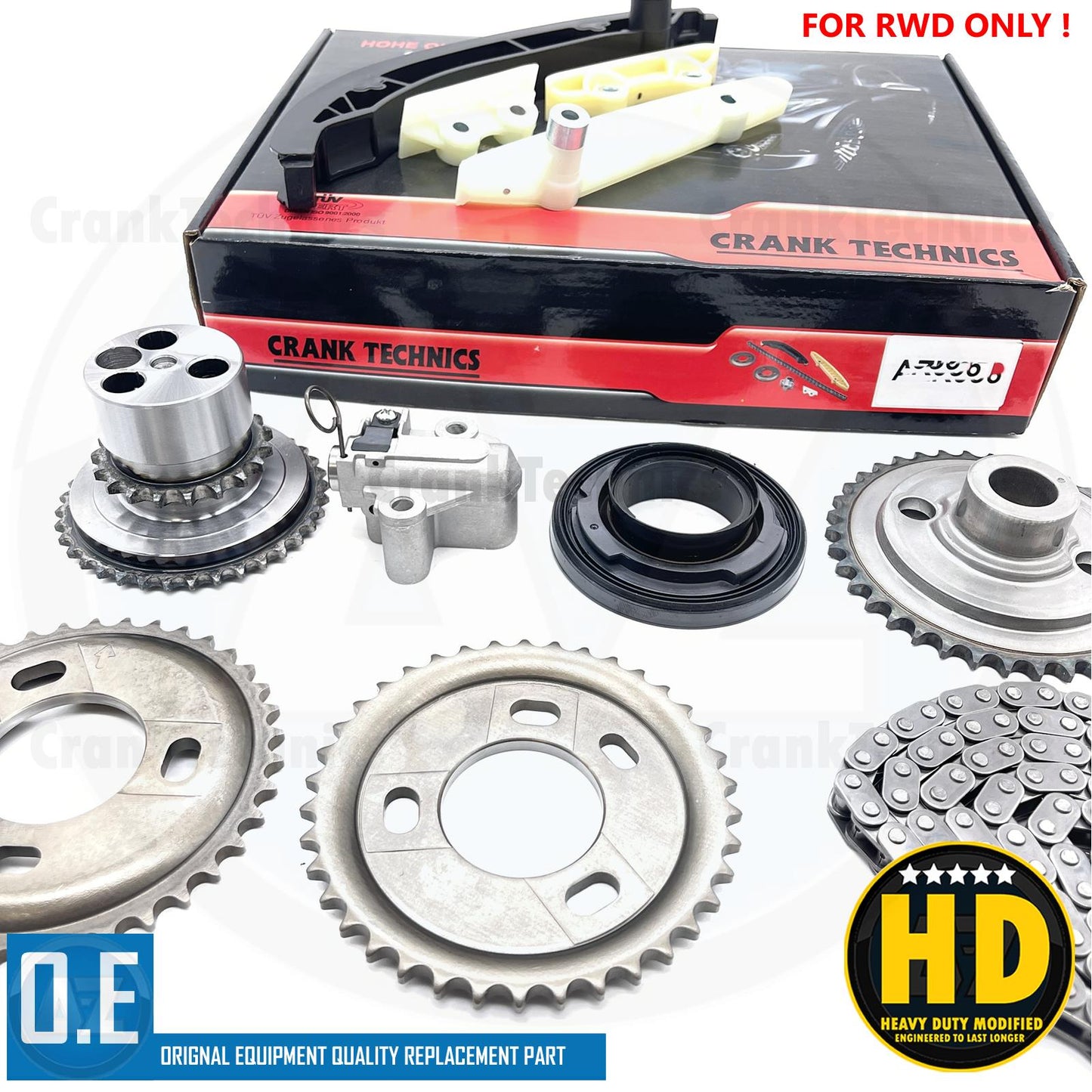 FITS FORD RANGER 2.2 TDCI RWD 2011- UPRATED MODIFIED DIESEL TIMING CHAIN KIT