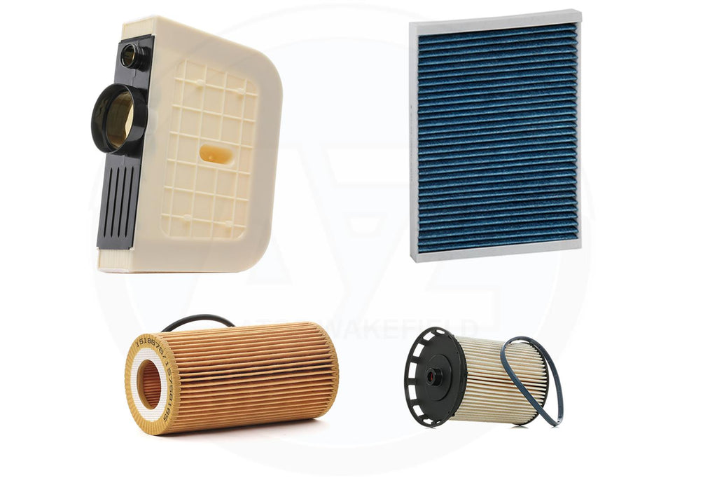 SERVICE KIT FOR AUDI Q7 VW TOUAREG 3.0 TDI AIR OIL DIESEL FUEL CABIN FILTER