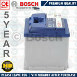S4001 S4 001 0 092 S40 Bosch Car Battery 12V 44Ah 440A Type 063 5 YEAR WARRANTY