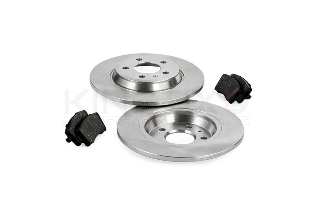 FOR AUDI A4 B9 A5 F5x A6 C8 HIGH CARBON REAR AXLE BRAKE DISCS PADS 314mm SOLID