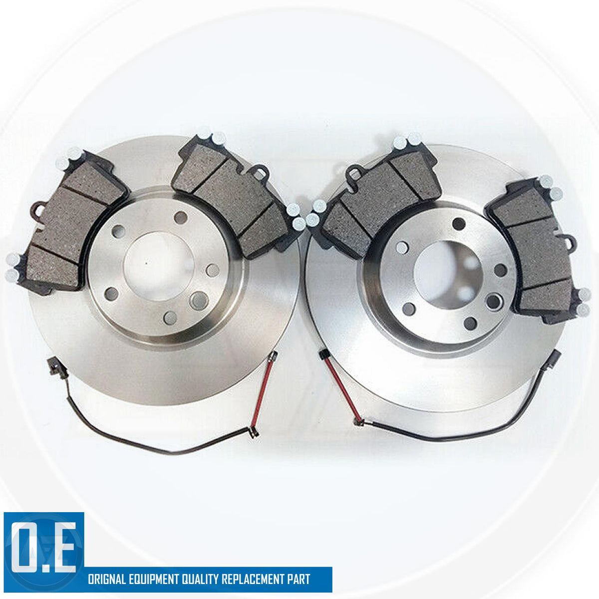 FOR AUDI Q7 3.0 TDI 2006-2015 FRONT REAR HIGH CARBON BRAKE DISCS PADS & SENSORS