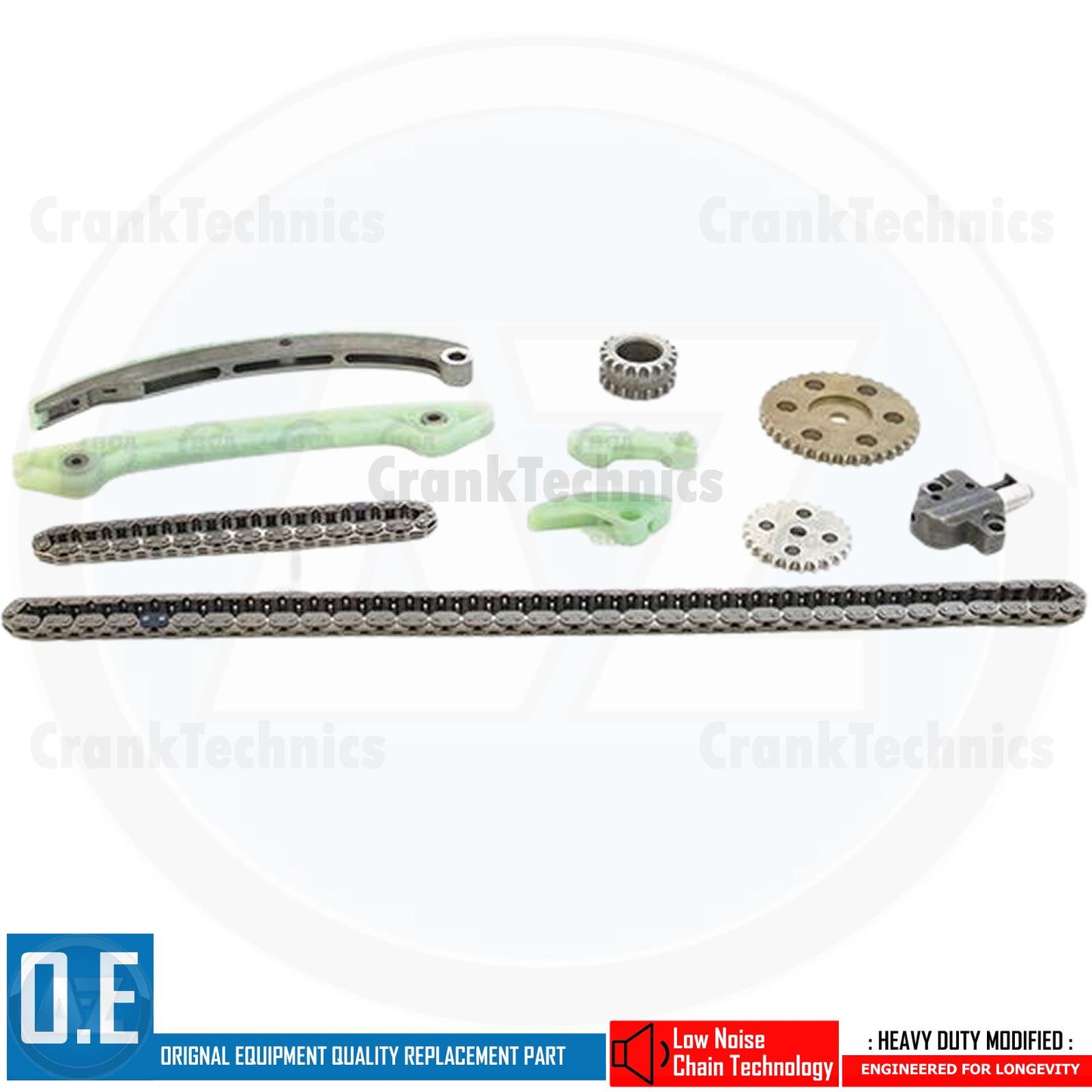 FITS FORD MONDEO MK4 2.0 (07-15) UPRATED HEAVY DUTY DUPLEX TIMING CHAIN KIT