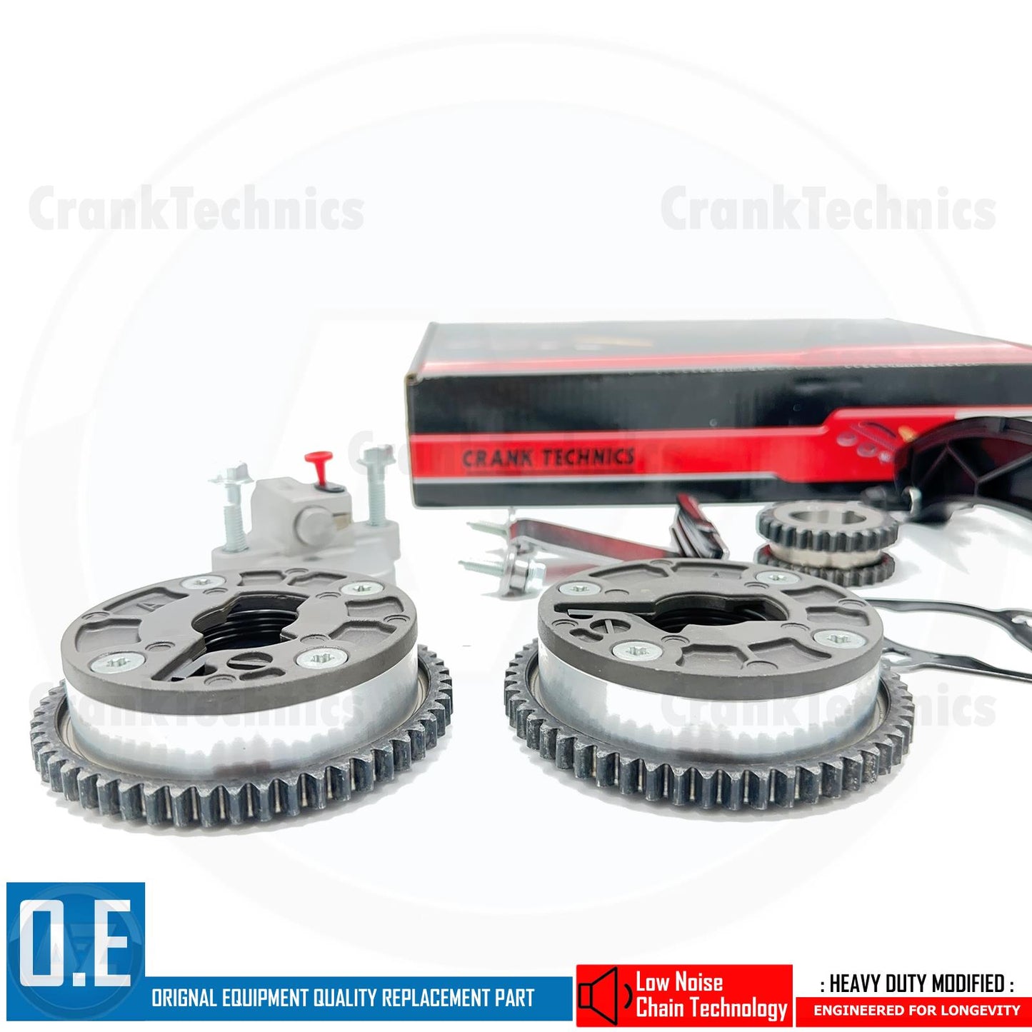 FOR OPEL VAUXHALL ASTRA (K) 1.4 Turbo TIMING CHAIN KIT & VVT HUB CAM GEARS