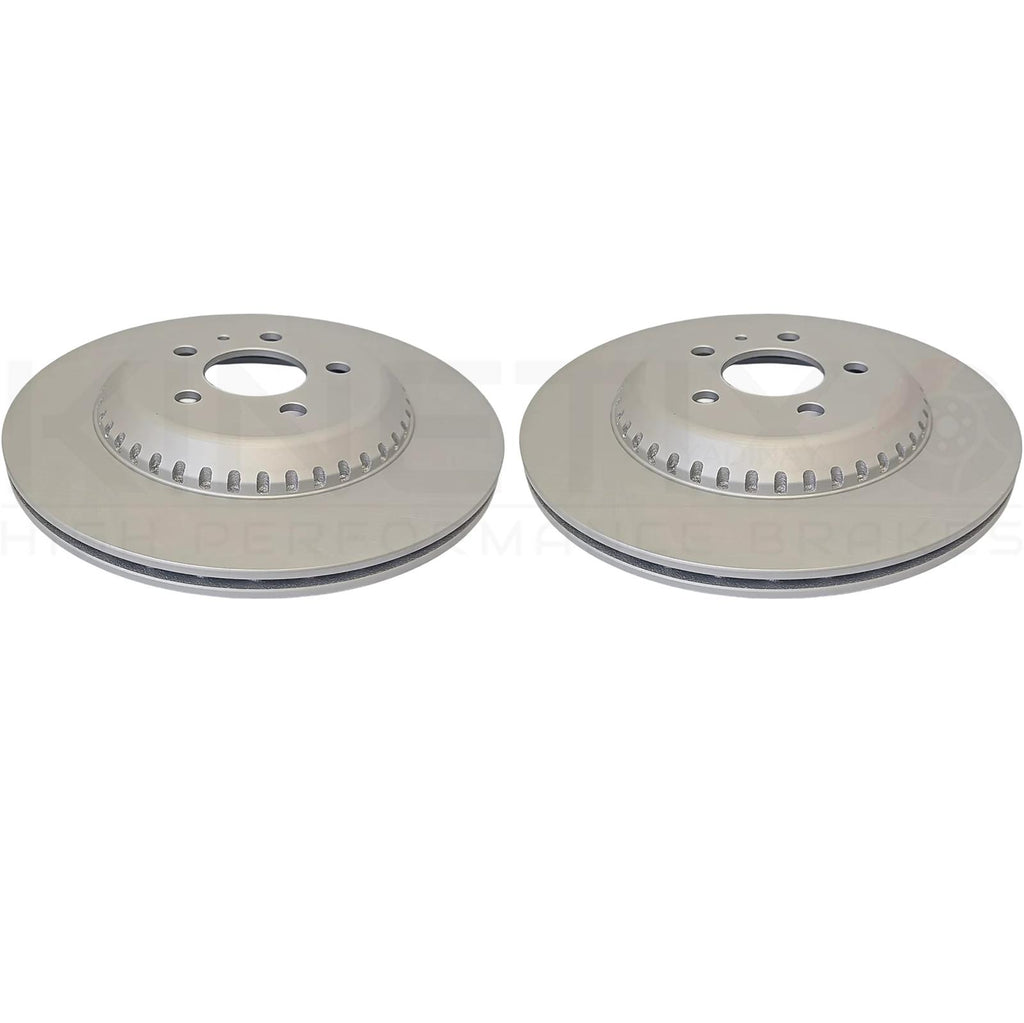 REAR LEFT RIGHT VENTED BRAKE DISCS 335M FOR TESLA MODEL 3 5YJ3 PERFORMANCE 2018-