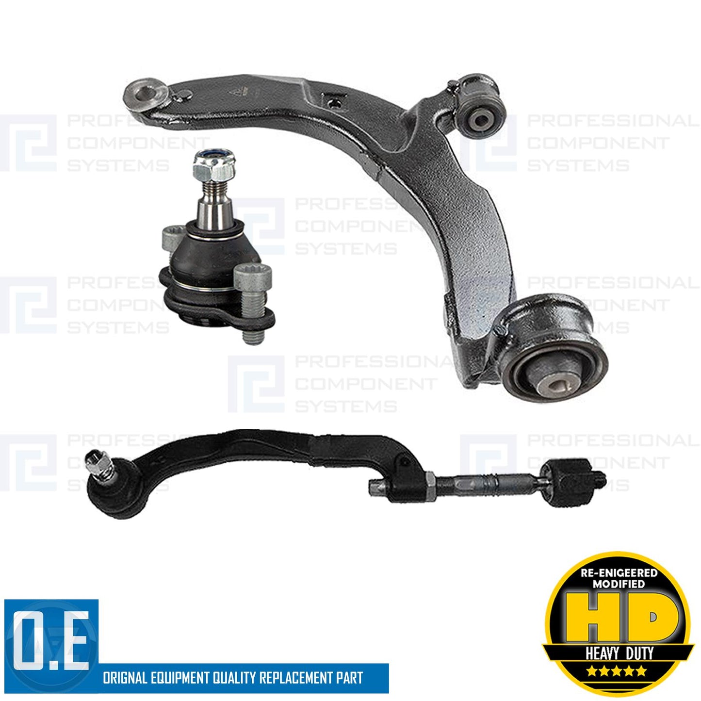 FOR VW TRANSPORTER T6 FRONT SUSPENSION WISHBONE ARMS BALL JOINTS TRACK TIE RODS
