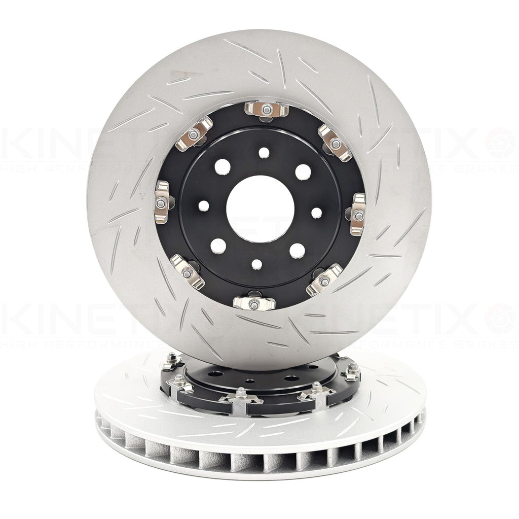FOR ABARTH 500 595 695 COMPETIZIONE TWO PIECE FLOATING BRAKE DISCS 305mm X 28mm