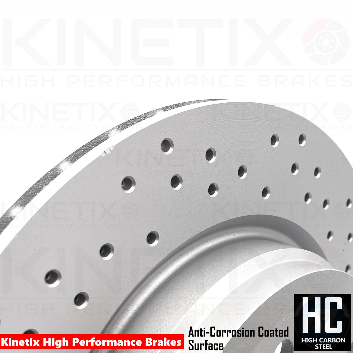 FOR BMW 330i 330d 335i 335d E90 E91 E92 E93 CROSS DRILLED REAR BRAKE DISCS PAIR