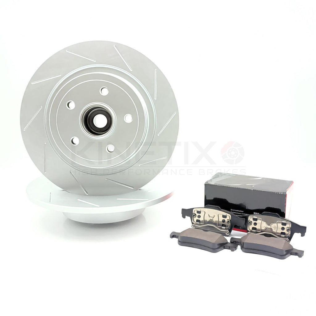 FOR RENAULT MEGANE SPORT CUP RS 225 REAR BRAKE DISCS MINTEX PADS 300mm