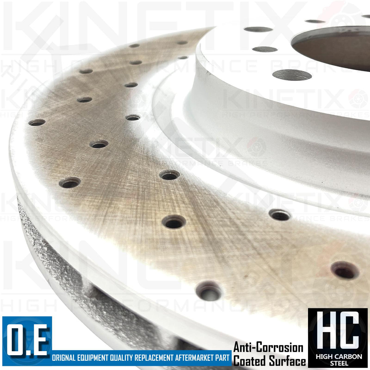 FOR BMW M3 E46 FRONT CROSS DRILLED PERFORMANCE BRAKE DISCS BREMBO PADS WIRE 325m