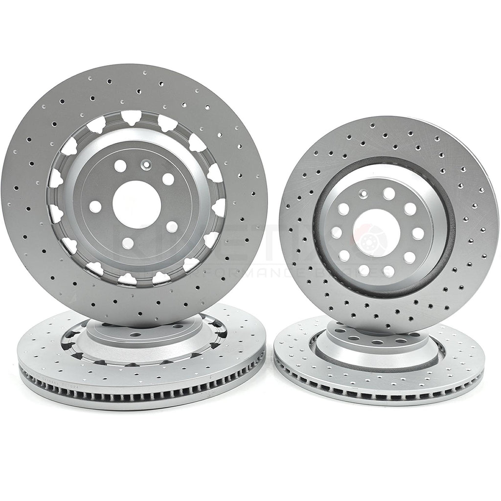 FOR AUDI RS3 8V 2017-2020 FRONT REAR BRAKE DISCS 8V0615301R 370mm 310mm