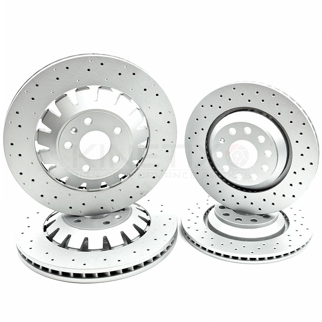 FOR AUDI RS3 8V 17-2020 FRONT REAR BRAKE DISCS 8V0615301C 8V0615301S 370mm 310mm